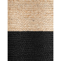 Sedací vak JUTTA POUF 106237 Beige/Black