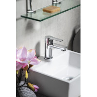 Bruckner BARON ECO 6 l/min, stojanková umývadlová batéria, chróm 612.002.12