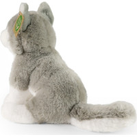 Rappa Plyšový pes husky sediaci 23 cm SOFT COLLECTION, ECO-FRIENDLY