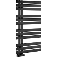 Sapho SILVANA vykurovacie teleso 500x972mm, čierna mat IR164B