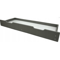 Detská posteľ z masívu borovice FRANK - 200x90 cm - šedá