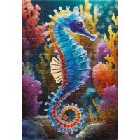 INTERDRUK Puzzle Colorful Nature: Morský koník 250 dielikov