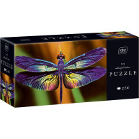 INTERDRUK Puzzle Colorful Nature: Vážka 250 dielikov
