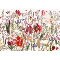 INTERDRUK Puzzle Flowers: Lúčne kvetí 500 dielikov