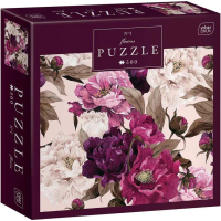 INTERDRUK Puzzle Flowers: Pivonky 500 dielikov