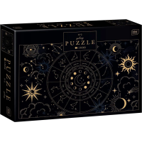 INTERDRUK Puzzle Galaxy: Zverokruh 1000 dielikov