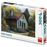 DINO Puzzle Modrý domček 500 dielikov