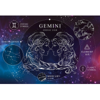 INTERDRUK Puzzle Zverokruh: Blíženci 250 dielikov