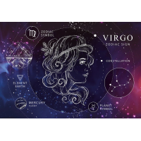 INTERDRUK Puzzle Zverokruh: Panna 250 dielikov