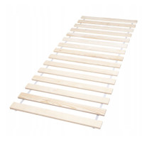 Detská posteľ z masívu borovice FRANK - 200x90 cm - šedá