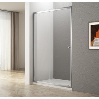Aqualine UGGA posuvné sprchové dvere 1200mm, číre sklo ATS120