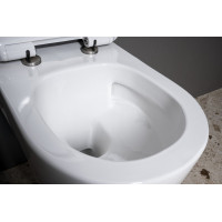 Bruckner LUNA závesná WC misa, Vortex Rimless, 35, 5x49cm, biela 201.331.4