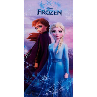 Bavlnená osuška FROZEN - Anna a Elsa - 70x140 cm