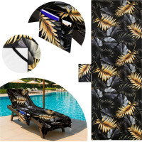 Rýchloschnúca plážová osuška 210x75 cm - Golden Palms