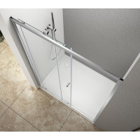 Aqualine UGGA posuvné sprchové dvere 1200mm, číre sklo ATS120