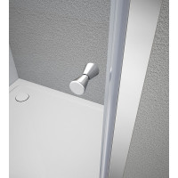 Aqualine UGGA posuvné sprchové dvere 1400mm, číre sklo ATS140