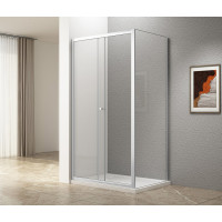 Aqualine UGGA posuvné sprchové dvere 1100mm, číre sklo ATS110