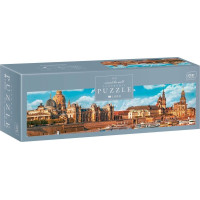 INTERDRUK Panoramatické puzzle: Around the World: Drážďany, Nemecko 1000 dielikov