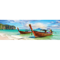 INTERDRUK Panoramatické puzzle: Around the World: Krabi, Thajsko 1000 dielikov