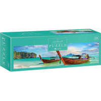 INTERDRUK Panoramatické puzzle: Around the World: Krabi, Thajsko 1000 dielikov