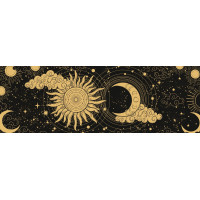 INTERDRUK Panoramatické puzzle: Galaxy: Deň a noc 1000 dielikov