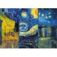 INTERDRUK Puzzle Art: Nočná koláž 1000 dielikov