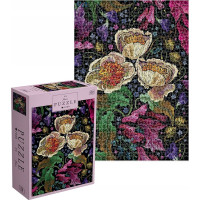 INTERDRUK Puzzle Flowers: Farebné kvety 1000 dielikov