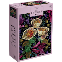 INTERDRUK Puzzle Flowers: Farebné kvety 1000 dielikov