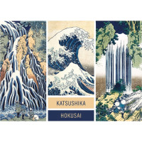 INTERDRUK Puzzle Art: Koláž Katsushika Hokusai 1000 dielikov