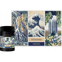 INTERDRUK Puzzle Art: Koláž Katsushika Hokusai 1000 dielikov
