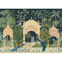 INTERDRUK Puzzle Secret Garden: Páví palác 1000 dielikov