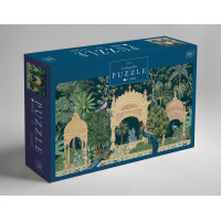 INTERDRUK Puzzle Secret Garden: Páví palác 1000 dielikov