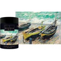 INTERDRUK Puzzle Art: Tri rybárske lode 1000 dielikov