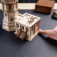 UGEARS Svietiace 3D puzzle Maják Split Rock 295 dielikov