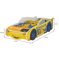 Detská autopostel Disney 160x80 - CRUZ RAMIREZ