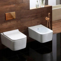 Bidetová sprchová batéria MAXMAX Rea LOOP - brúsená medená