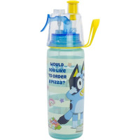STOR Fľaša na pitie s rozprašovačom Bluey 575 ml