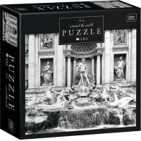 INTERDRUK Puzzle Around the World: Fontána di Trevi, Taliansko 500 dielikov