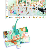 DJECO Puzzle Observation: Tanečná škola 100 dielikov