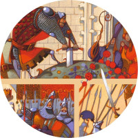 DJECO Puzzle s príbehom Kráľ Artuš 100 dielikov