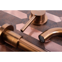 Podomietková batéria MAXMAX Rea LUNGO - brúsená medená