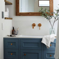 Podomietková batéria MAXMAX Rea LUNGO - brúsená medená