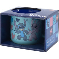 STOR Hrnček keramický 355 ml Stitch
