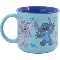 STOR Hrnček keramický 355 ml Stitch