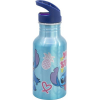 STOR Fľaša na pitie hliníková Stitch 545 ml