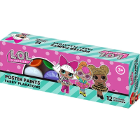 ASTRA Temperové farby 12x20ml LOL Surprise