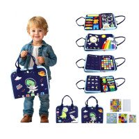 2Kids Toys Senzorické busy kniha Vesmír