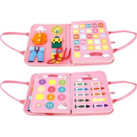 2Kids Toys Senzorické busy kniha Jedonorožec 3