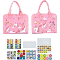 2Kids Toys Senzorické busy kniha Jedonorožec 3