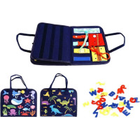 2Kids Toys Senzorická busy kniha Vodné / Dino svet
